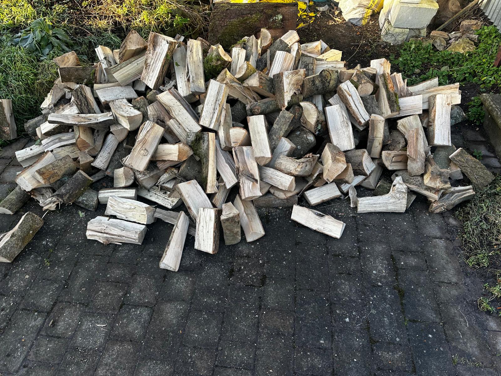 Seasoned Hardwood Logs project in Somerset by JB Outdoor Services